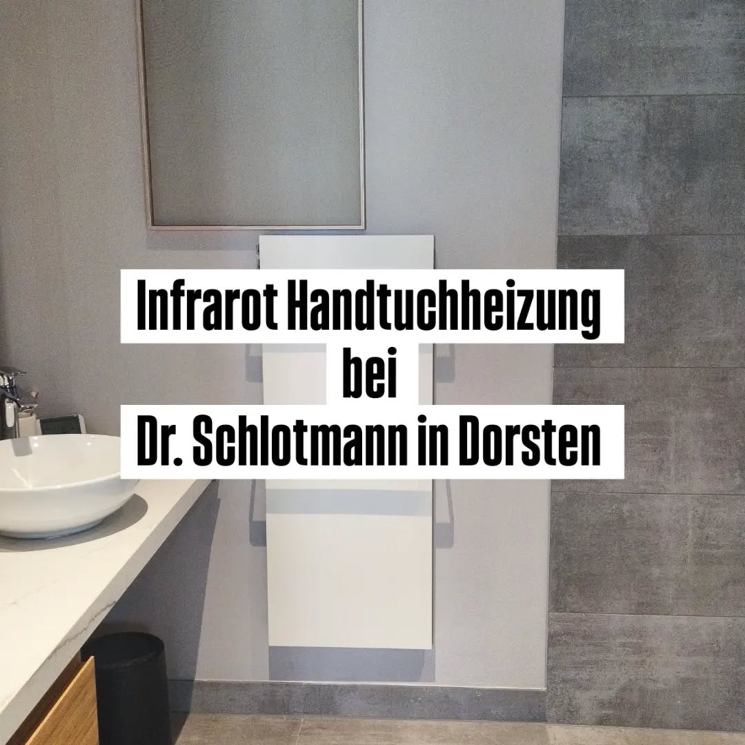 🔥 **Wohlige Wärme trifft modernes Design!** Unsere **Elbo-therm Infrarot-Handtuchheizungen** sorgen jetzt auch bei **Dr…